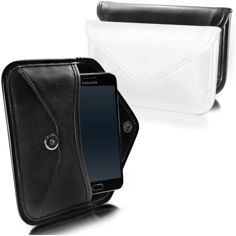 BoxWave Case ที่เข้ากันได้กับ Huawei Honor Play 4T - Elite Leather Messenger Pouch, เครื่องหนังสังเคราะห์ซองจดหมายการออกแบบซองจดหมายสำหรับ