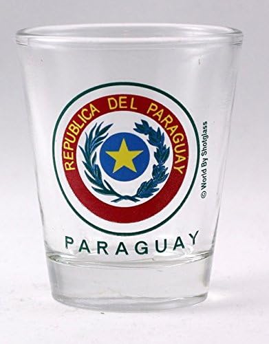 Paraguay เสื้อคลุมแขนแก้วยิงแก้ว