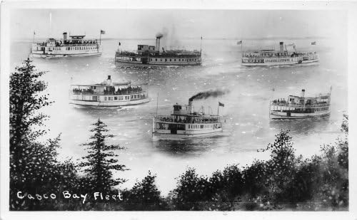 Casco Bay, Maine Postcard