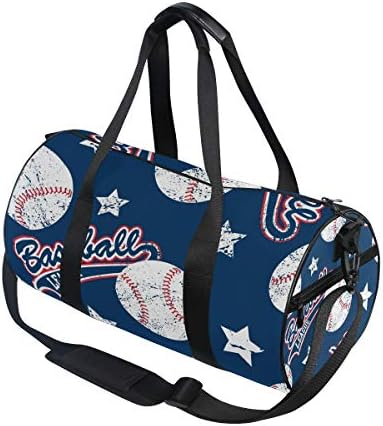 เบสบอลกระเป๋า Duffel กระเป๋าเดินทางสำหรับกีฬายิมและค้างคืน