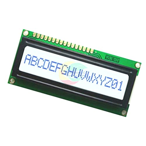 1601 LCD หน้าจอบอร์ด 16x1 ตัวละคร LCD แสดงโมดูล 5V 16 อินเตอร์เฟสแถวเดียว LCM STN SPLC780D / KS0066 ไดรเวอร์สำหรับ